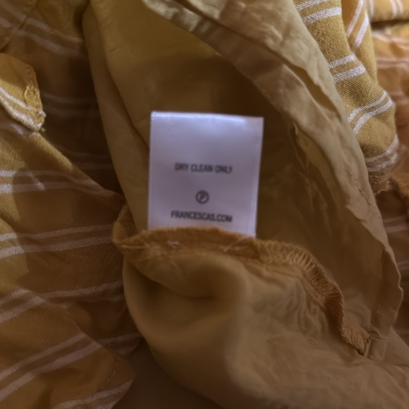 Blue Rain Yellow Stripped Dress - Picture 8 of 10